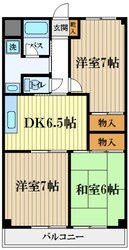 パークサイド大山の物件間取画像